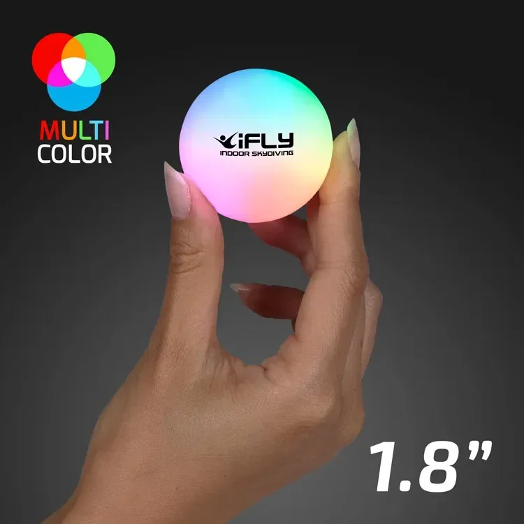 1.8" Multicolor LED Bounce Ball, Impact Activated LED — view 2