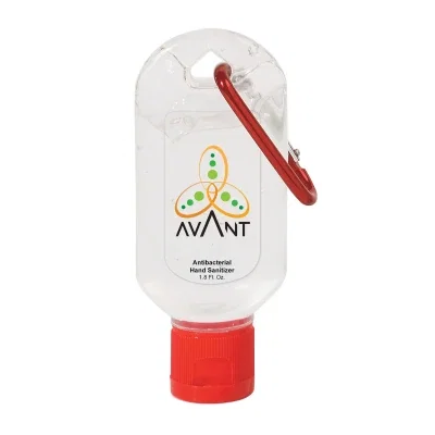 Red version hanging from the carabiner hook