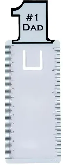 Custom Printed #1 Bookmark Magnifier