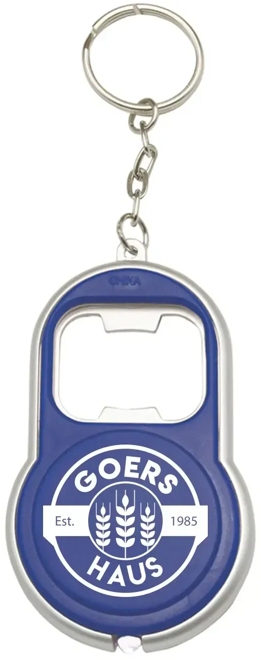 Custom LED Key Chain with Logo — view 2