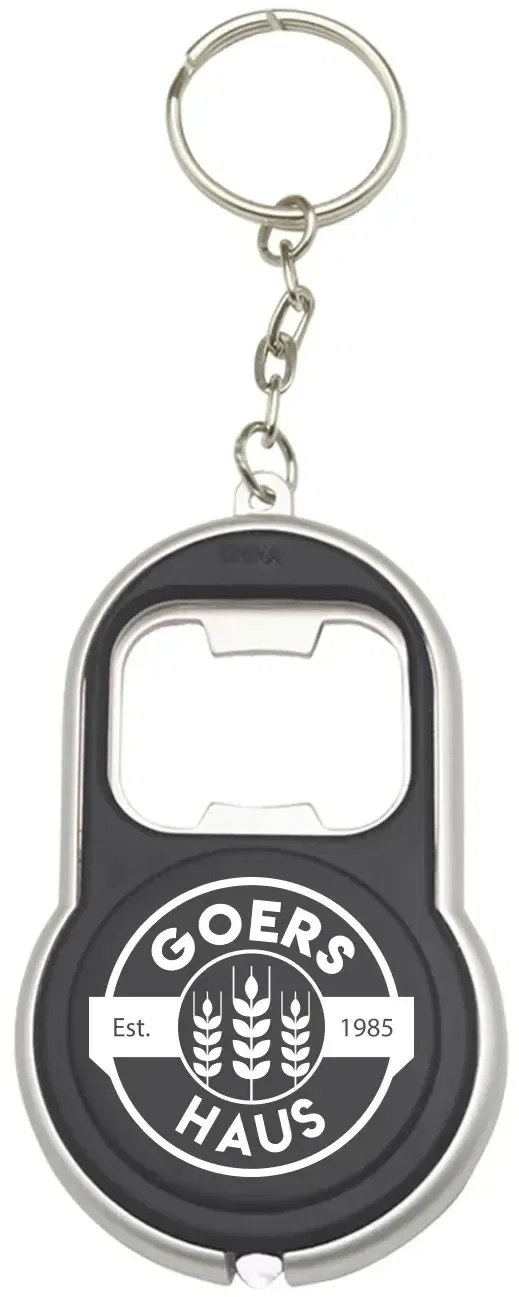 Custom LED Key Chain with Logo — view 3