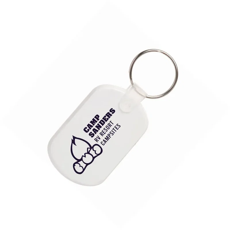 Custom Soft Plastic Key Tags — view 3