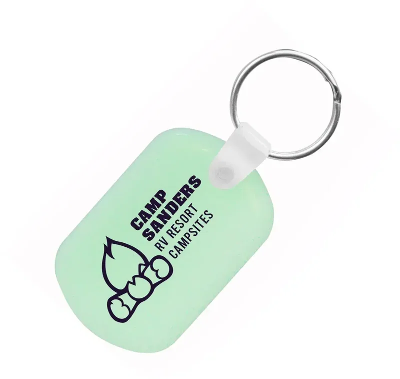 Custom Soft Plastic Key Tags — view 6