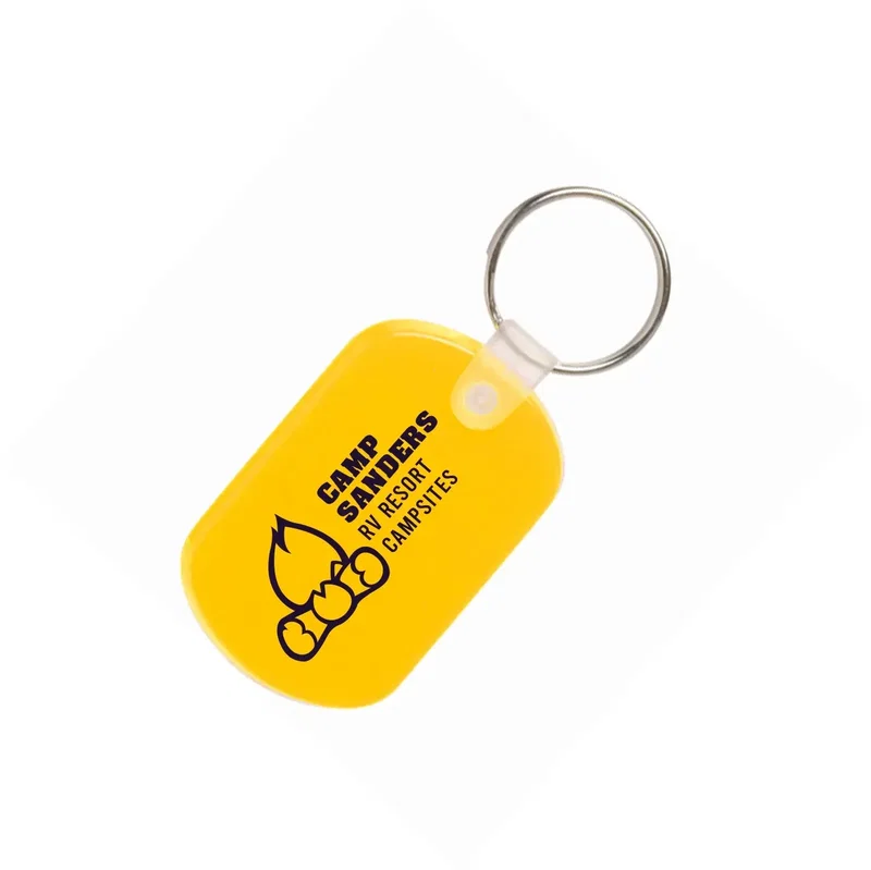 Custom Soft Plastic Key Tags — view 7