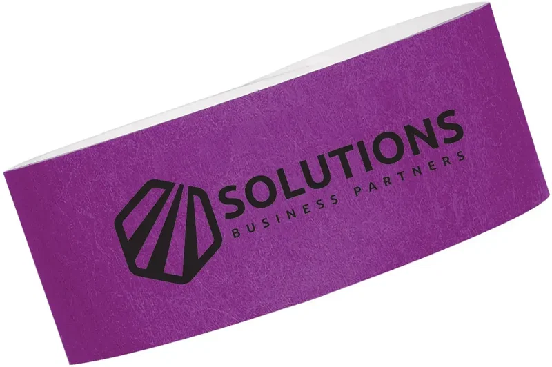 Personalized Tyvek Wristbands - 1" (Custom) — view 12