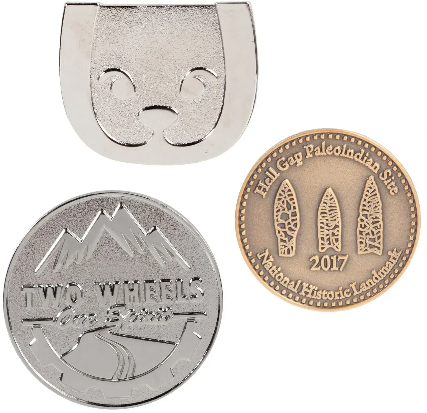 Custom Logo Lapel Pin — view 2