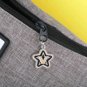 1″ Diestruck Charm, Zinc with Jump Ring, Up to 4 Enamel Colors