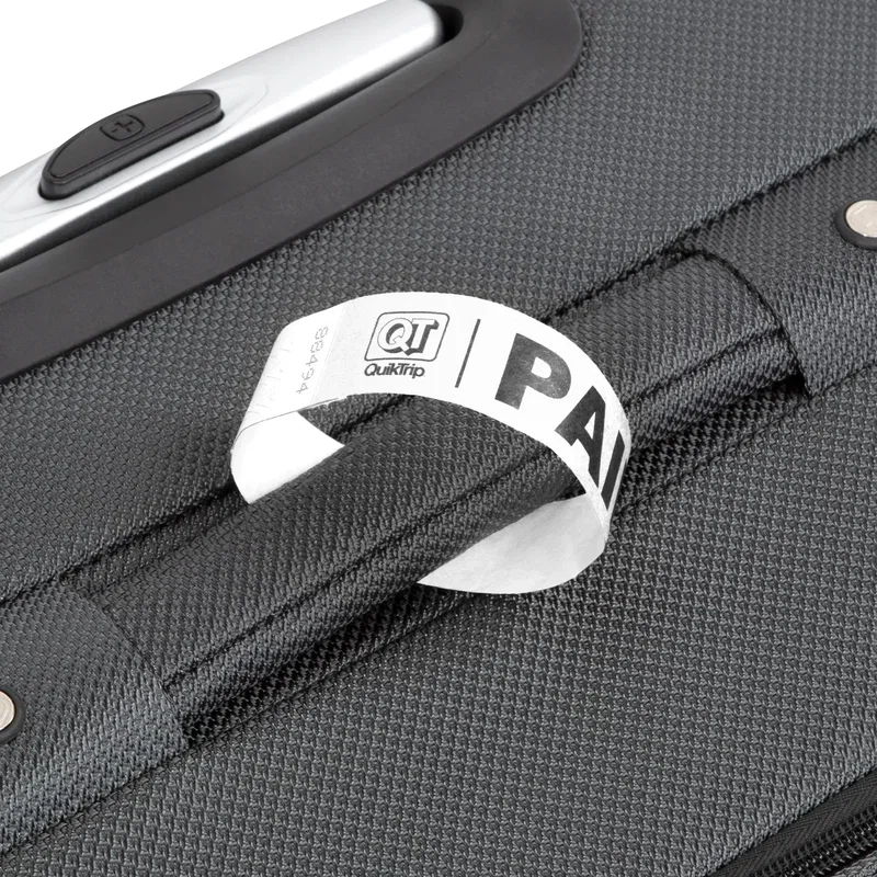 Custom Tyvek Luggage Tags - 1" — view 17