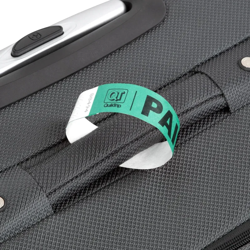 Custom Tyvek Luggage Tags - 1" — view 8