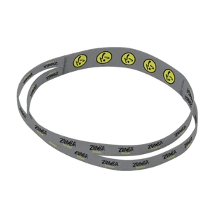 1" Dye-Sublimated Stretchy Elastic Headband with two 1/2" Bands