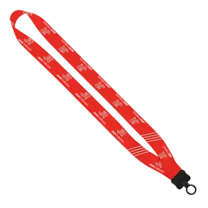 1" Dye Sublimated Waffle Weave Lanyard