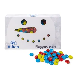 1 lb. M&M'S® in Snowman Diecut Box