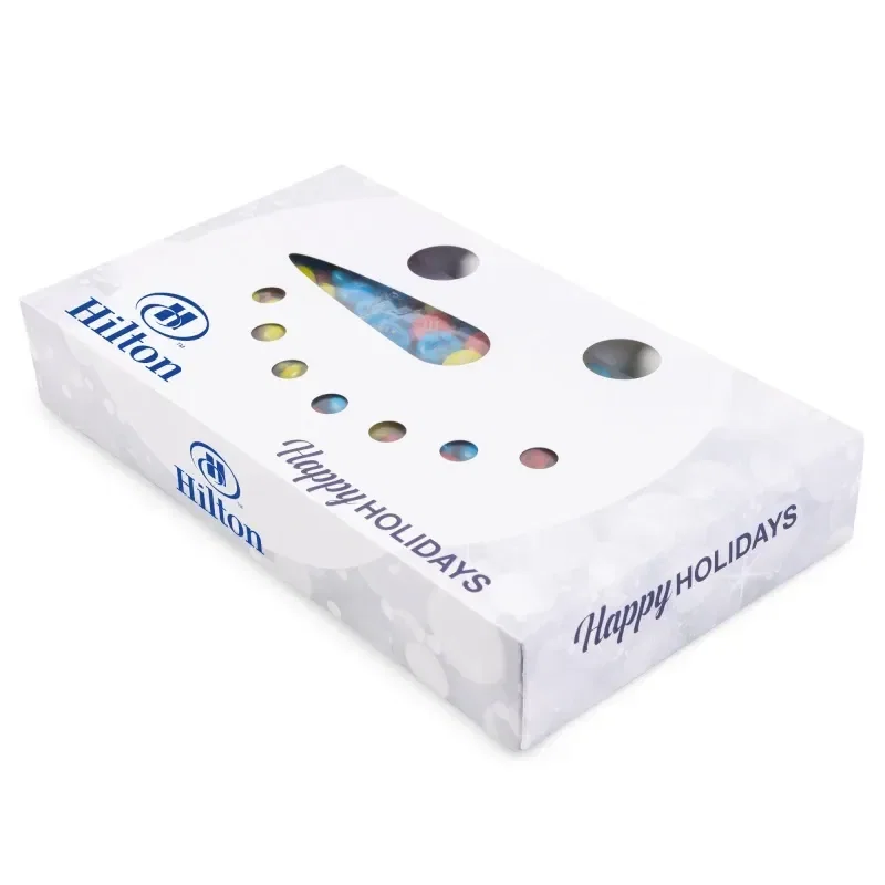 1 lb. M&M'S® in Snowman Diecut Box — view 2