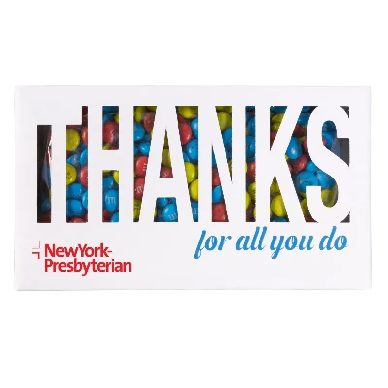 1 lb. M&M'S® Thanks for All You Do Diecut Box — view 4