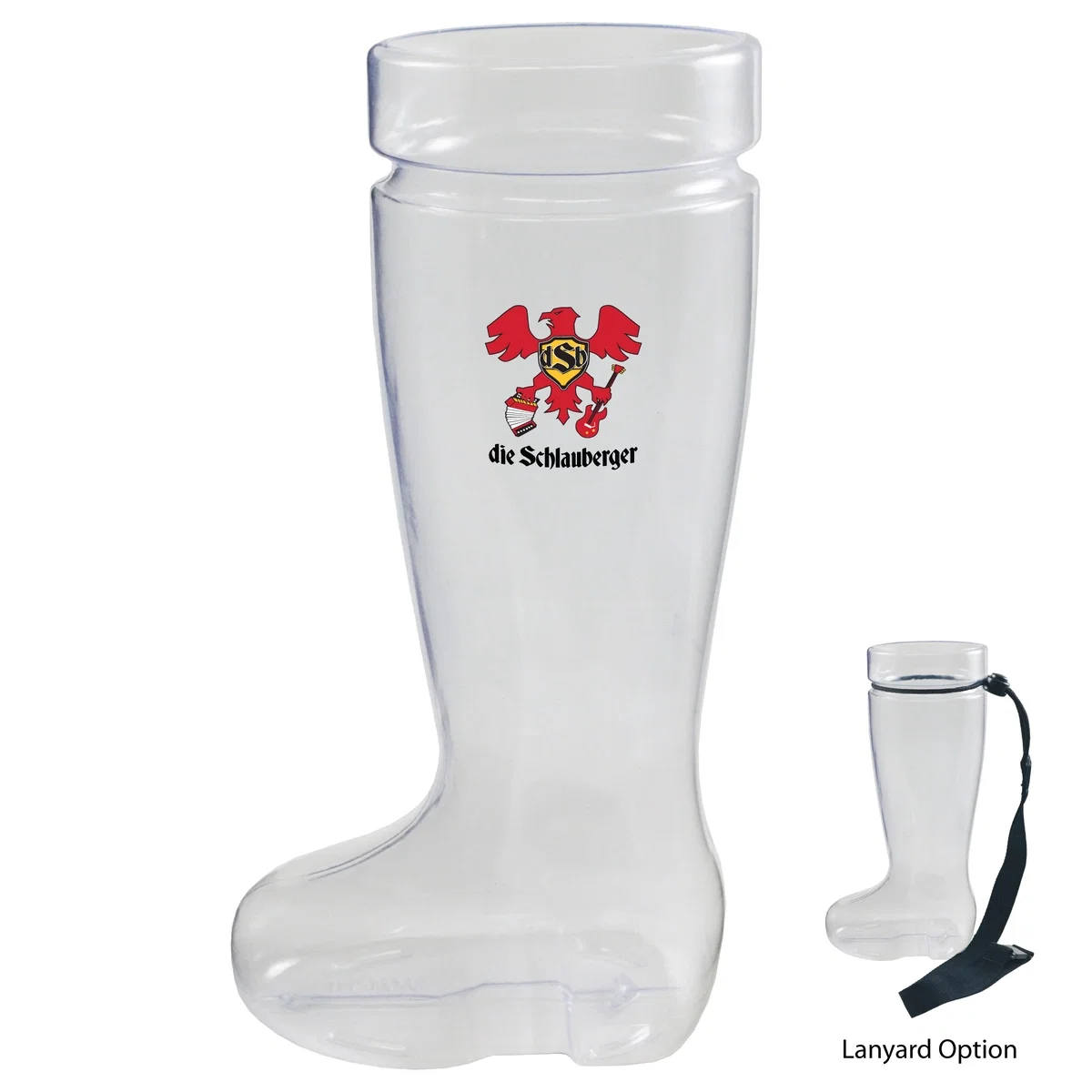 Promotional 1 Liter German Boot Mug