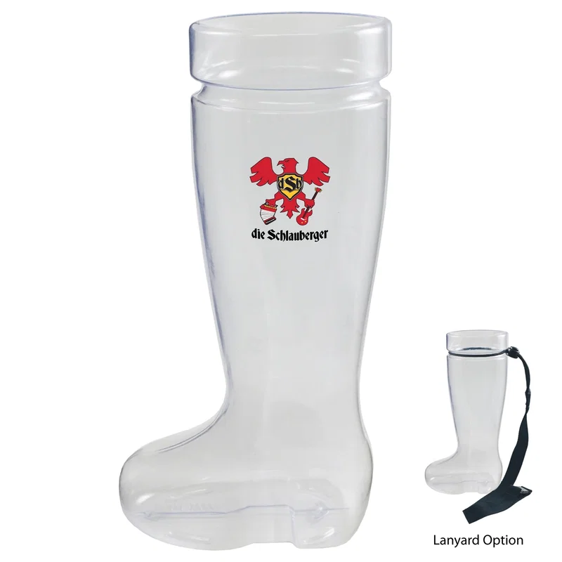 Promotional 1 Liter German Boot Mug
