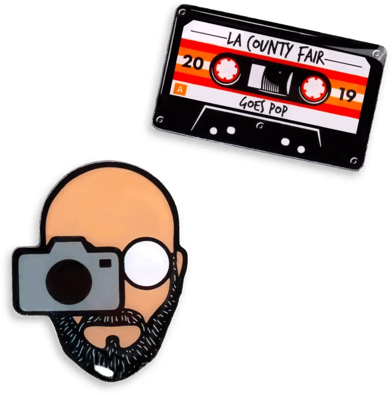 Custom Colorful Lapel Pin (Offset Printed) — view 2