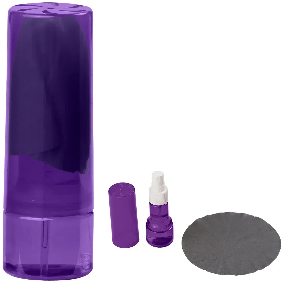 Charcoal version of the four inch pocket cleaner set