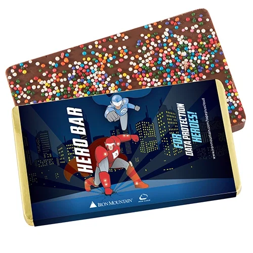 1 oz Foil-Wrapped Belgian Chocolate Bar — view 11