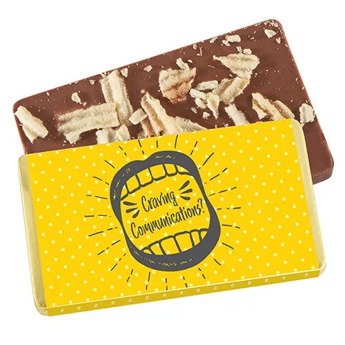 1 oz Foil-Wrapped Belgian Chocolate Bar — view 21