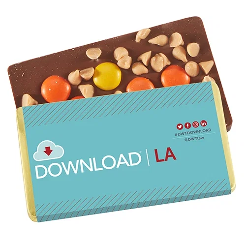 1 oz Foil-Wrapped Belgian Chocolate Bar — view 23