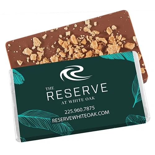 1 oz Foil-Wrapped Belgian Chocolate Bar — view 8