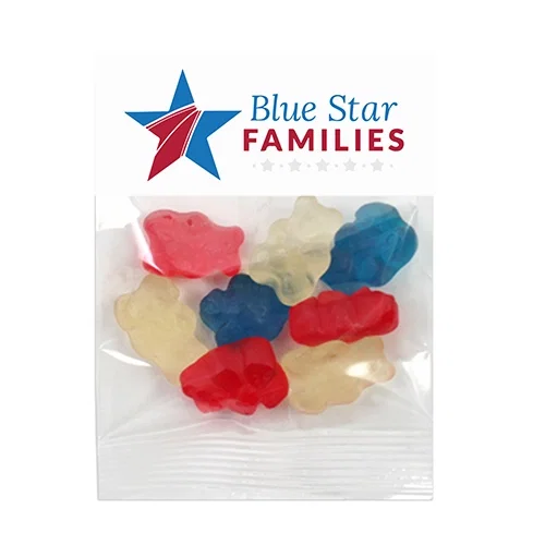 1 oz. Personalized Header Bag for Food & Candy Fillings — view 3