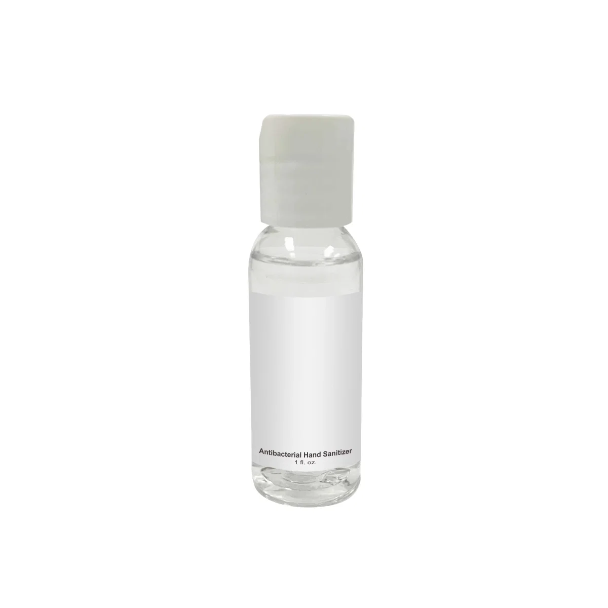 One and two ounce sanitizer gel sizes displayed together