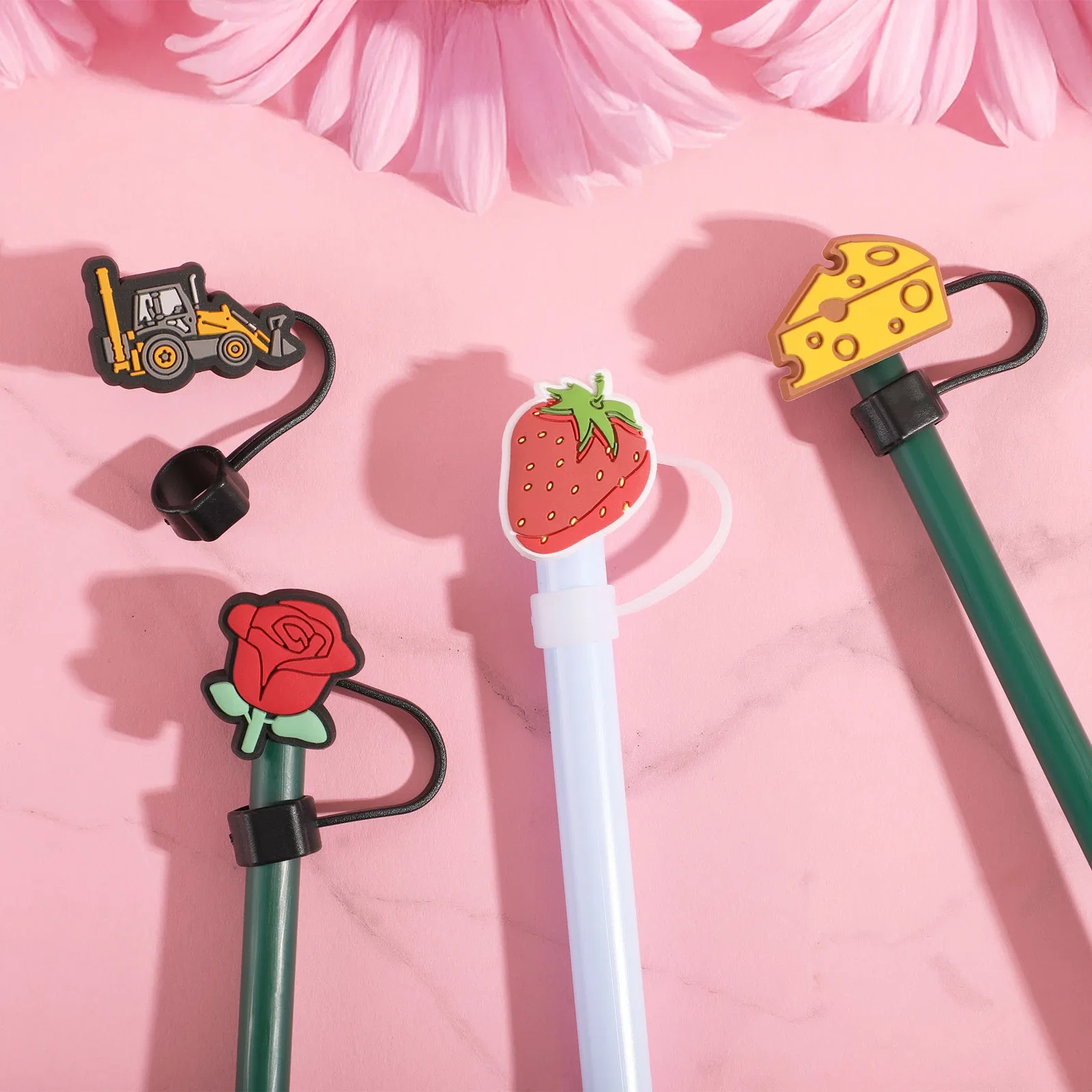 1" PVC Straw Topper — view 2