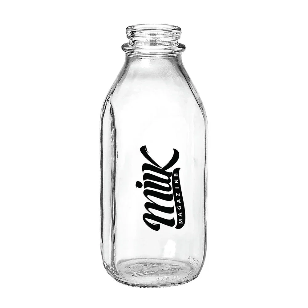 1 Quart Glass Milk Bottle — view 3