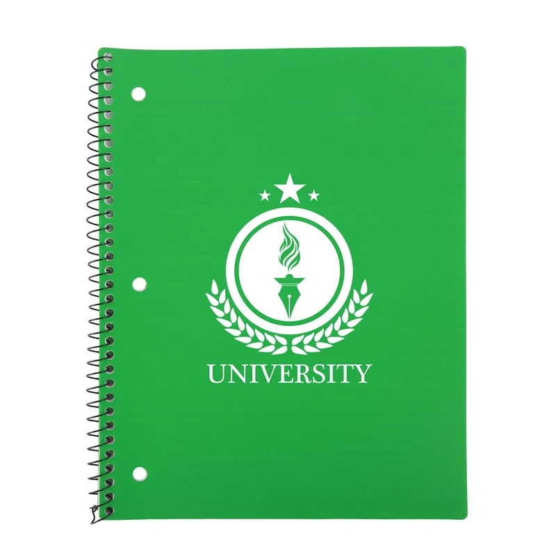 1 Subject Spiral Notebook — view 8