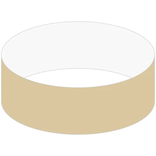 1" Tyvek event wristband color variant showing recyclable Tyvek material