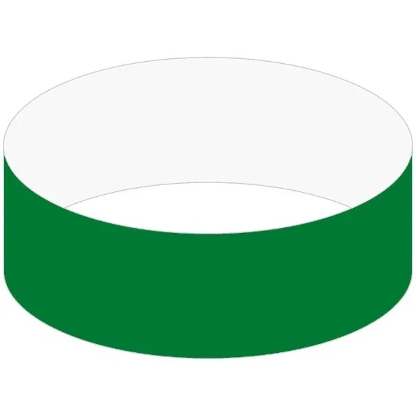 1" Tyvek event wristband alternate color for short-term event access
