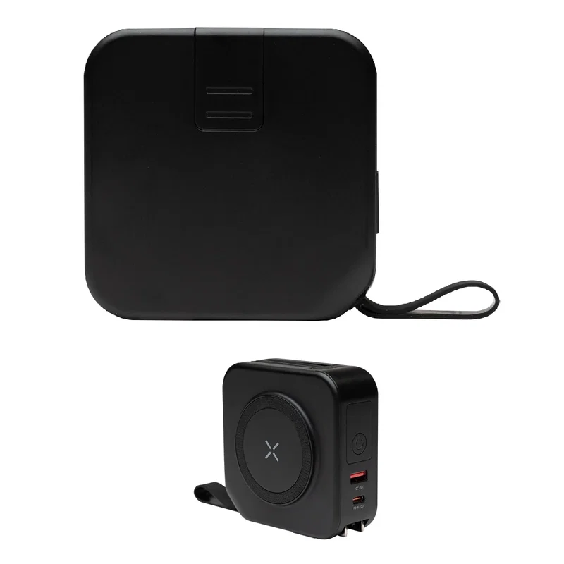 Charging a phone from a desk or tabletop