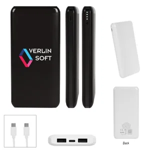 10,000 mAh Multi-Port Power Bank