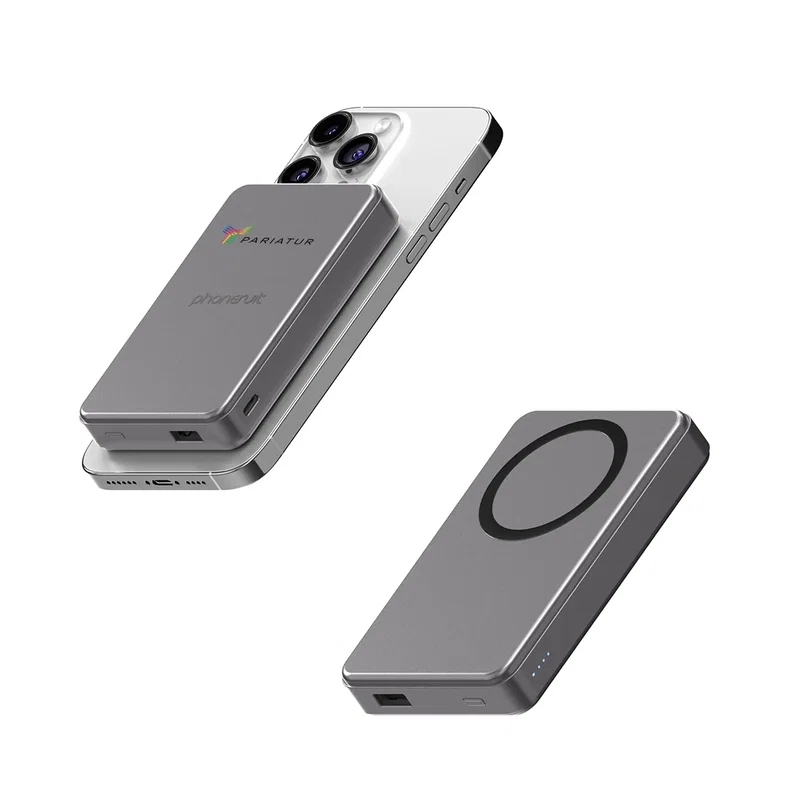 Qi2 charging face shown flat against a plain backdrop