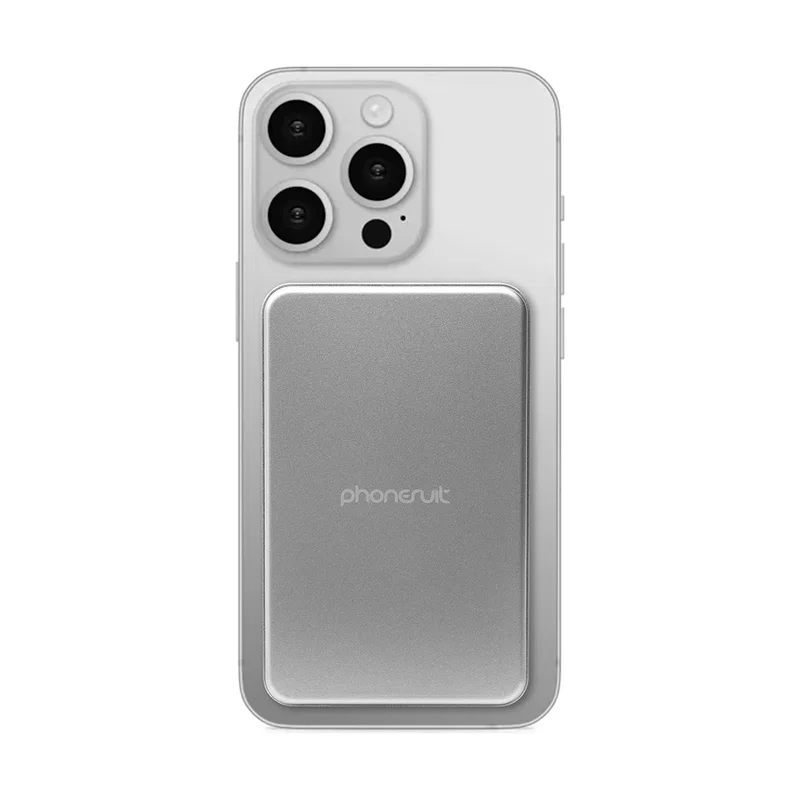 Attached to a handset for cable free top ups on the move