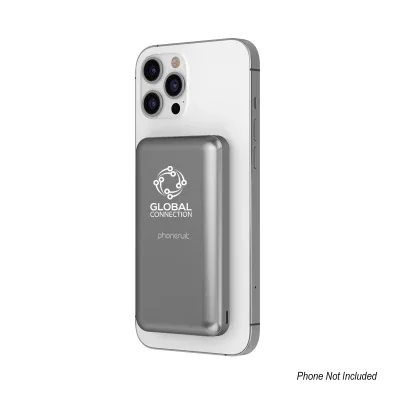 Slim profile view of the pocket sized battery