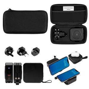 10,000 mAh Power Bank & Charger With International Adapters