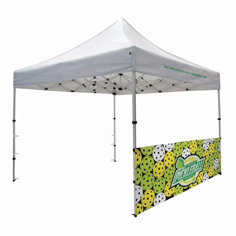 10' Compact Tent Half Wall Kit (Dye Sublimated, Single-Sided) — view 2