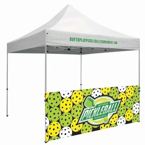 10' Deluxe Tent Half Wall Kit (Dye Sublimated, Double-Sided) — view 1