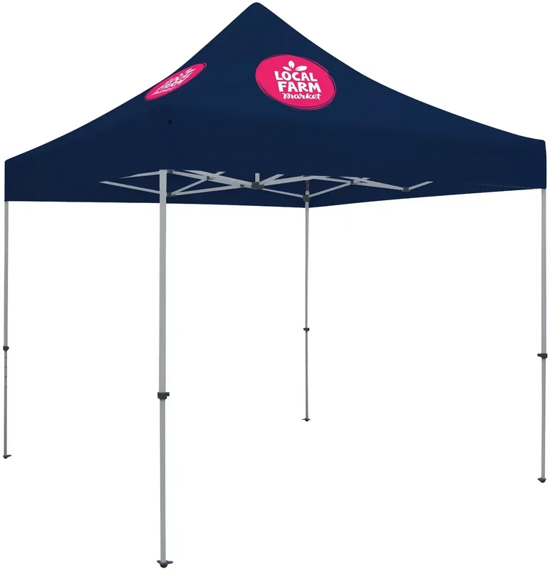 10' Deluxe Tent Kit (Full-Color Imprint, 2 Locations) — view 19