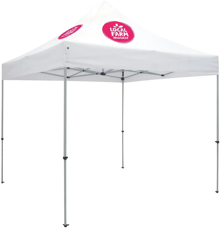 10' Deluxe Tent Kit (Full-Color Imprint, 2 Locations) — view 20