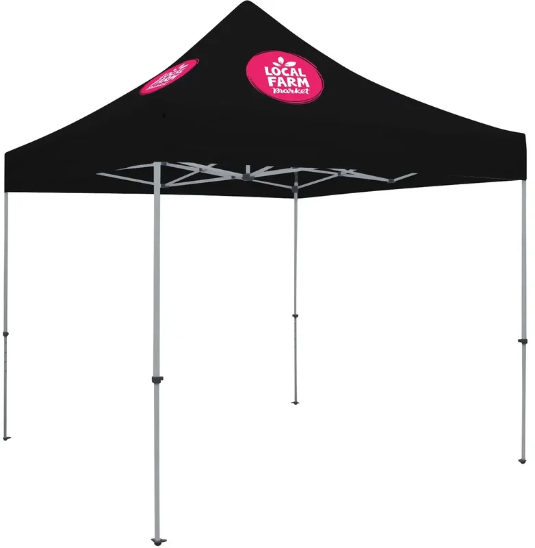 10' Deluxe Tent Kit (Full-Color Imprint, 2 Locations) — view 8