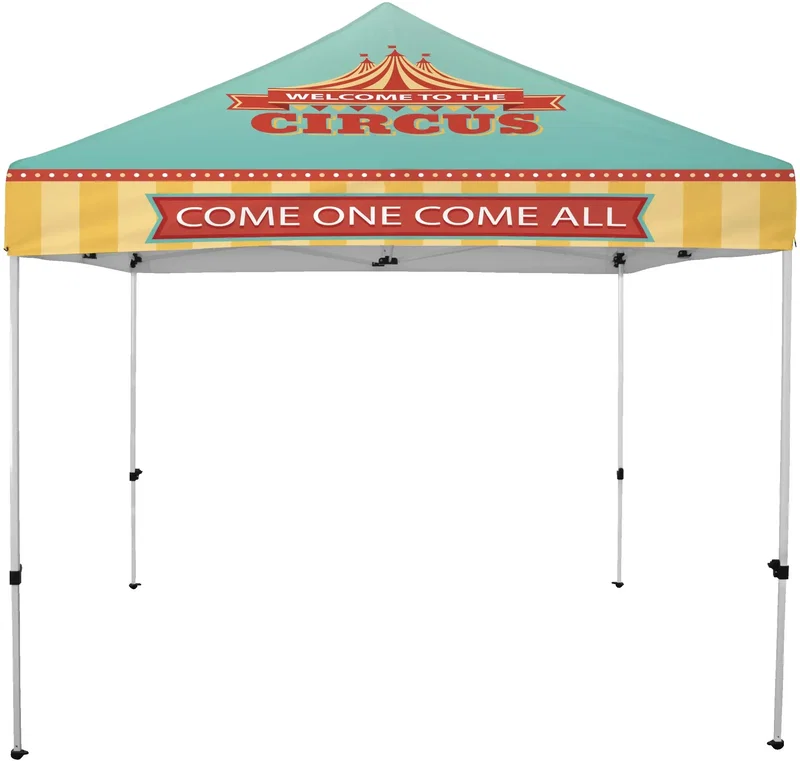 10' Economy Tent Kit (Dye Sub Full-Color Full-Bleed) — view 8