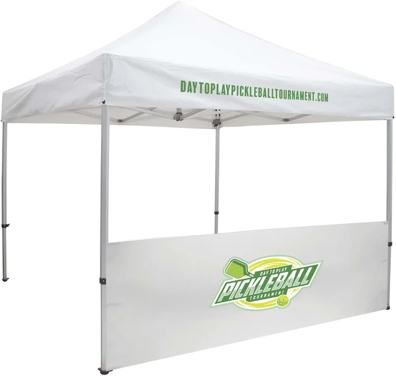 10' Elite Tent Half Wall Kit (Full-Color Imprint) — view 2