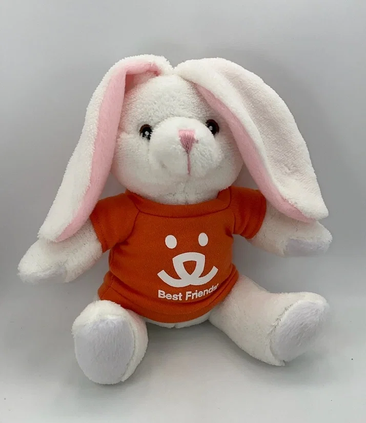 Extra Soft White Bunny - 10"