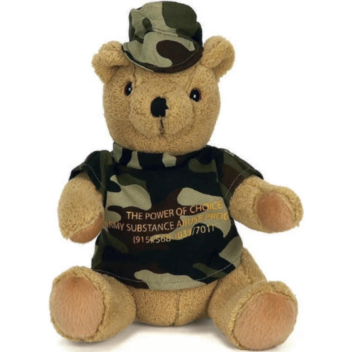 Jungle Camouflage Bear - 10"