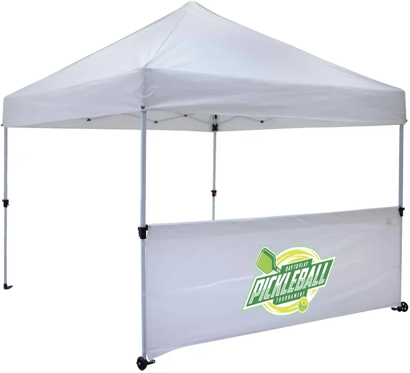 10' Omni Tent Half Wall Kit (Full-Color Imprint) — view 2