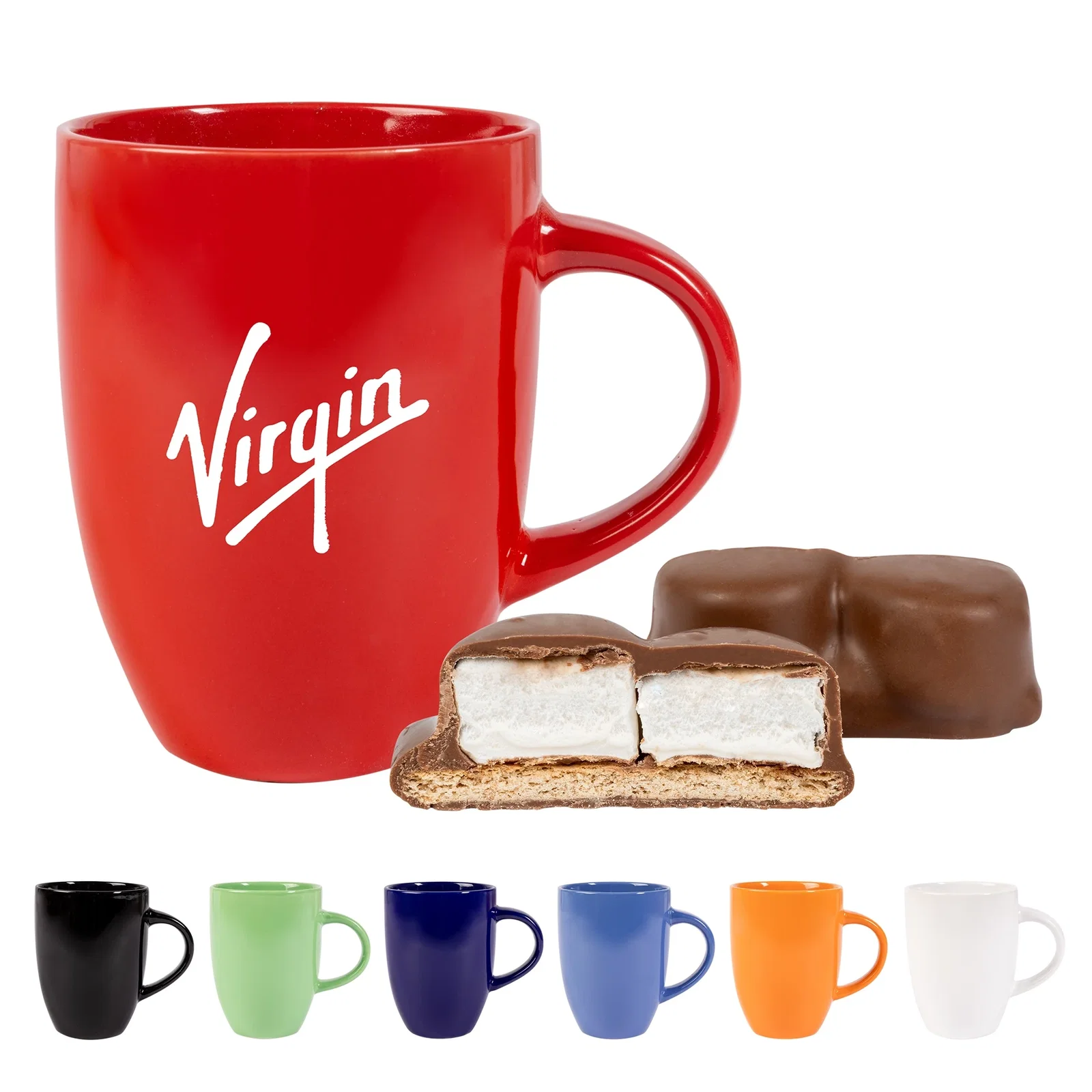 10 oz. Ceramic Mug with Mini S'mores Kit — view 2